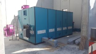 Furnace - Polytechnik step grate furnace with up to 4MW thermal output. Built 2018 and still in