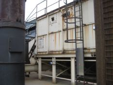 Bunker - Twin bunker part inclined, 10 metrs long x 2.5 metres wide x 2.5 metres high and part 3.5