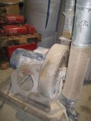 Hammer Mill - Centre feed hammer mill, looks like Kongskilde, with integral fan, cyclone, rotary