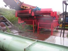 Mixer - Cormall chain and slat mixer believed to be KB6 model with 6m3 volume and 4kw drive. Overall