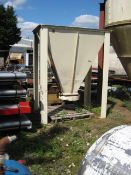 Dust Filter - Reversejet filter on under hopper, no fan, no ID plate. 1700mm long x 1075mm wide x