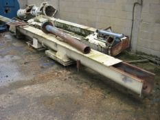U Trough Screw - U trough screw conveyor 250mm diameter x 12 metres long. Price - £3000 Equipment