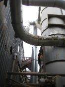 Filter - Provenair reverseair filter about 1.5 metre diameter with 6 metre body height and rotary