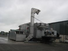 Bed Dryer - Wolverine Proctor (was Proctor Schwartz) five deck moving bed dryer in stainless