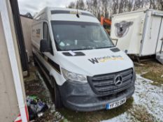 Mercedes-Benz Sprinter 314CDI L2 3.5t H1 Premium FWD Van, registration no. YF70 OMV, approx.