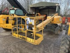 Genie S-40 MEWP, serial no. S40-3836, year of manufacture 2000, max. reach 9.65m, with manuals