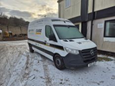 Mercedes-Benz Sprinter 314CDI L2 3.5t H1 Premium FWD Van, registration no. YK21 JZX, odometer