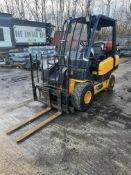 JCB 25G Teletruk, serial no. SLPTLT2G6E1174600, year of manufacture 2006, forks approx. 1m, with