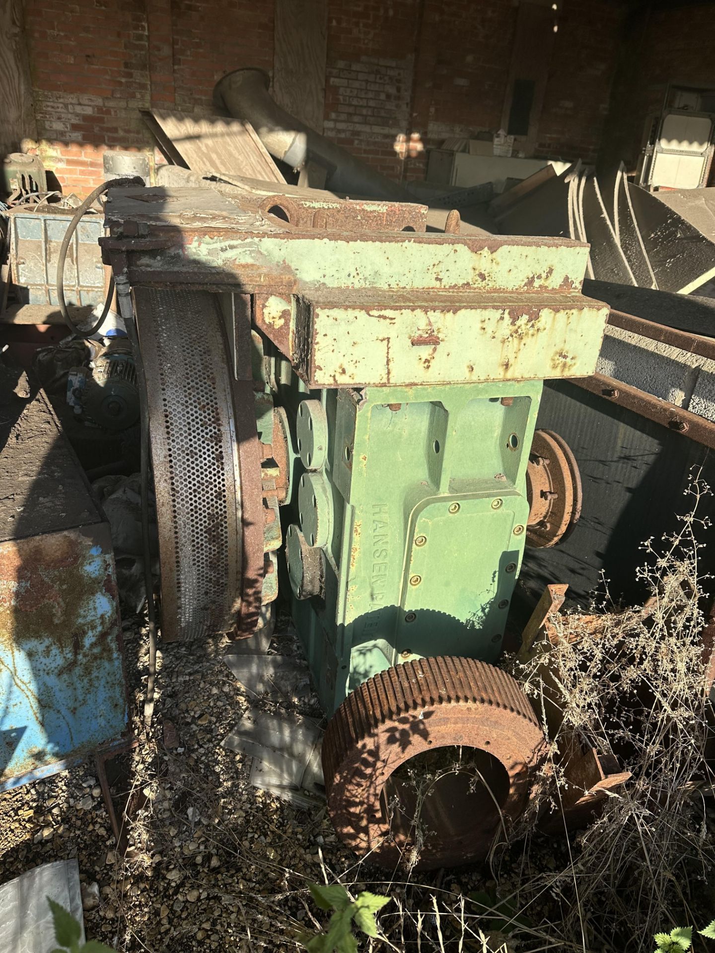 Swiss Combi 2/2K Pellet Press, at least 20 years old, with spare die, gearbox refurbished during