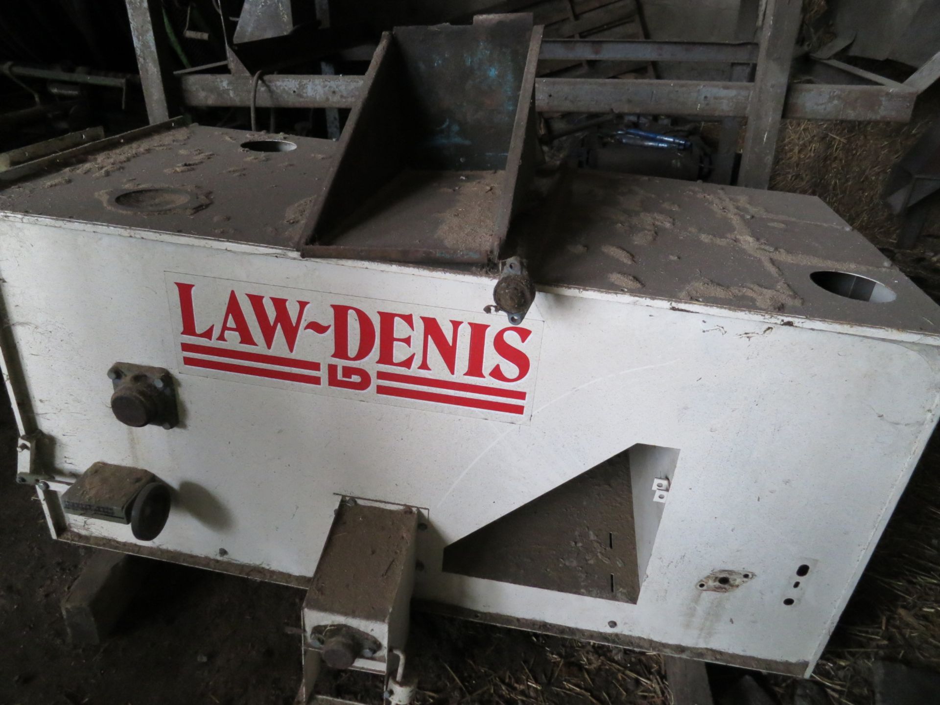 Law Denis Aspirating Cleaner Section (from above a rotary cleaner) complete with fan and trash