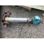 Grundfos Type CR13 -31A- FGJ-1- V-HQQV Vertical In-Line Centrifugal Pump, with electric motor (ex-
