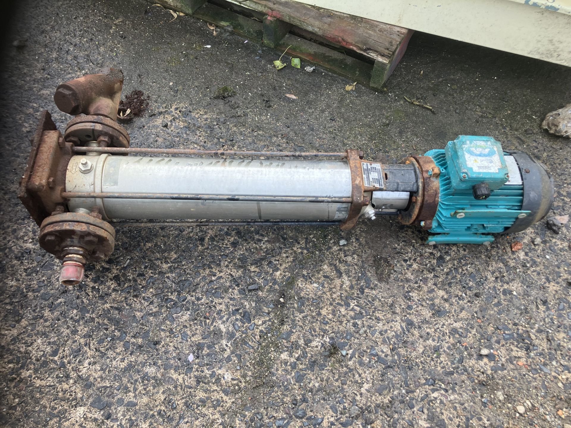 Grundfos Type CR13 -31A- FGJ-1- V-HQQV Vertical In-Line Centrifugal Pump, with electric motor (ex-