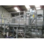 NARA Machinery Paddle Dryer, built under license by Komline-Sanderson paddle dryer, year of