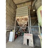12 Tonne Free Standing Grain Silo, lot located Newark, Nottinghamshire Please read the following