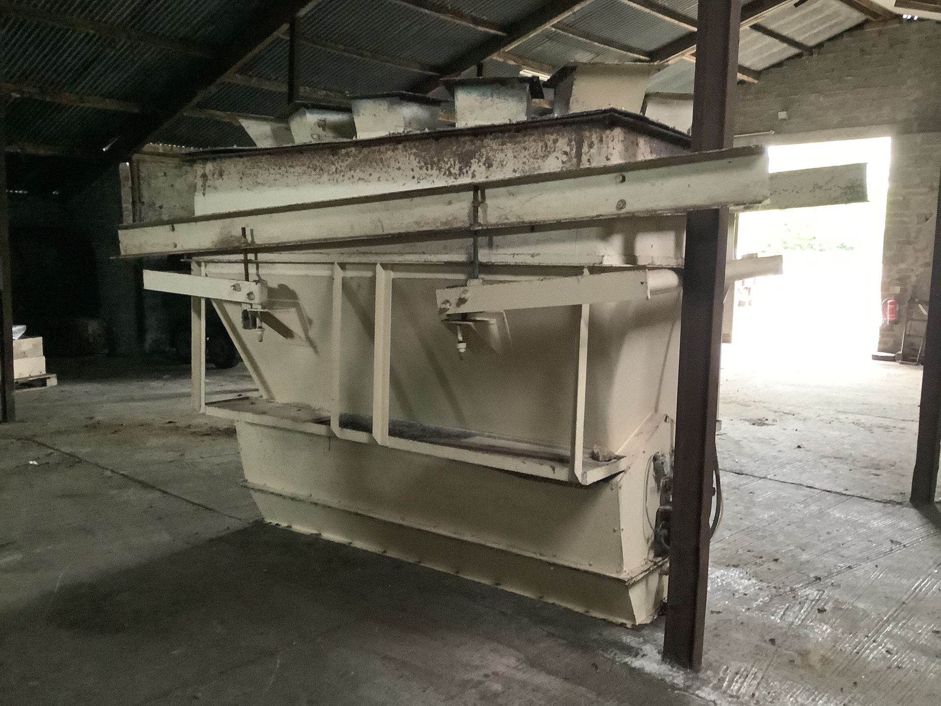 One Tonne Mild Steel Hopper Weigher (ex-situ), loading free of charge - yes, lot location Ballymena, - Image 2 of 4