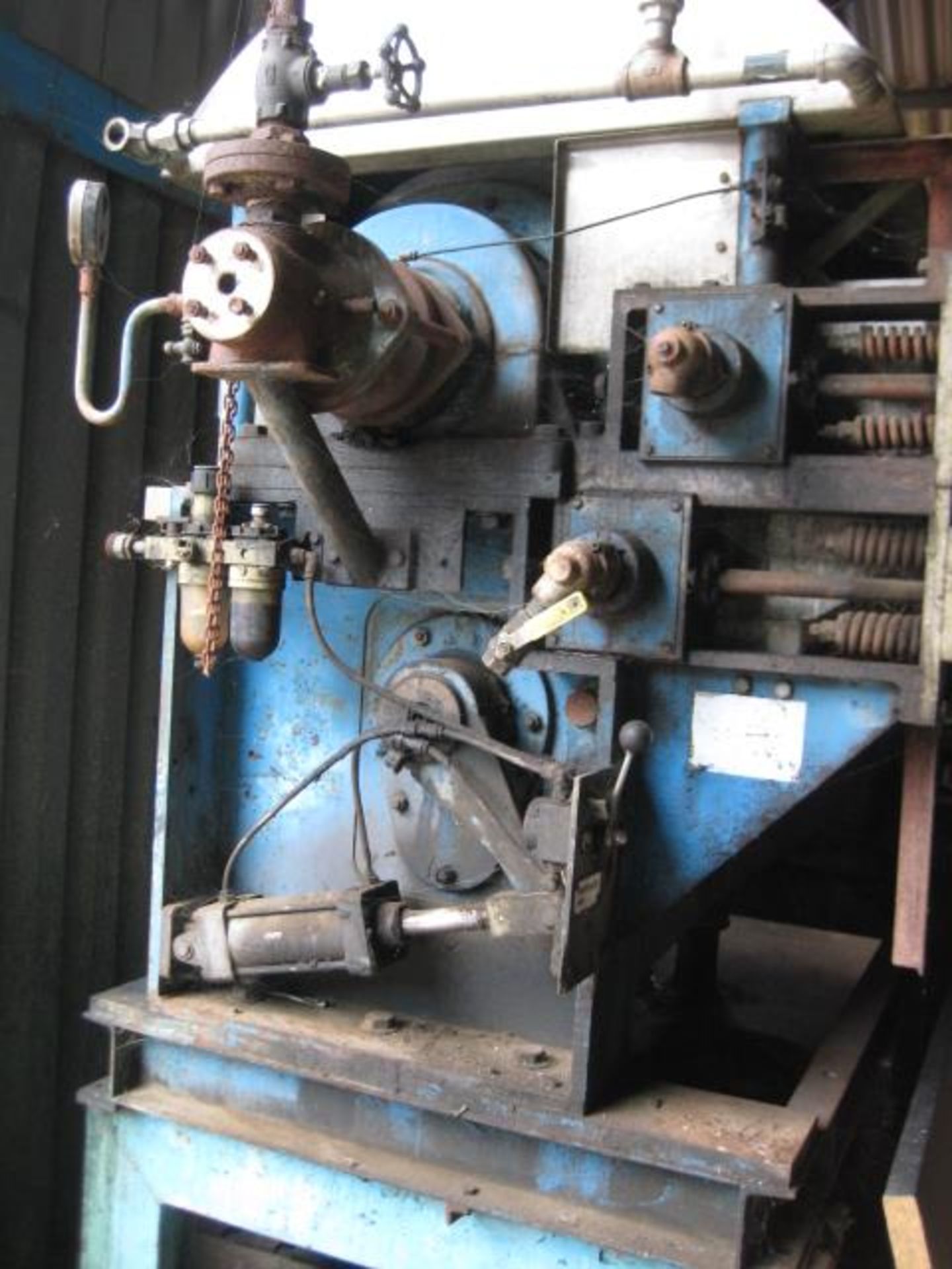 Simon Steam Heated Drum Dryer. This unit is for surface drying on a steam heated slowly rotating - Image 3 of 7