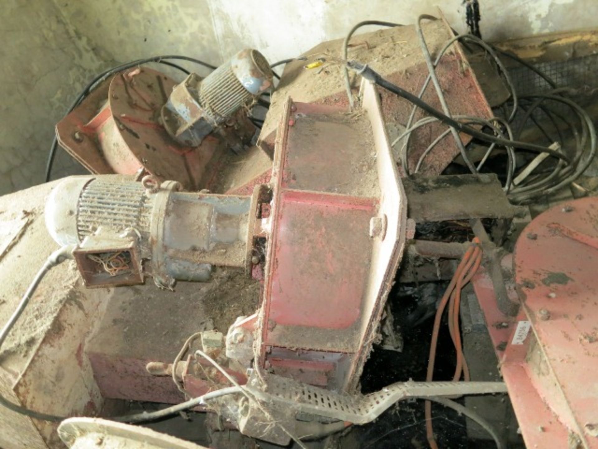 Buhler Rotary Bin Discharger, with 4hp drive, approx. 600mm dia, sweep arm, feed control gate and - Image 2 of 9