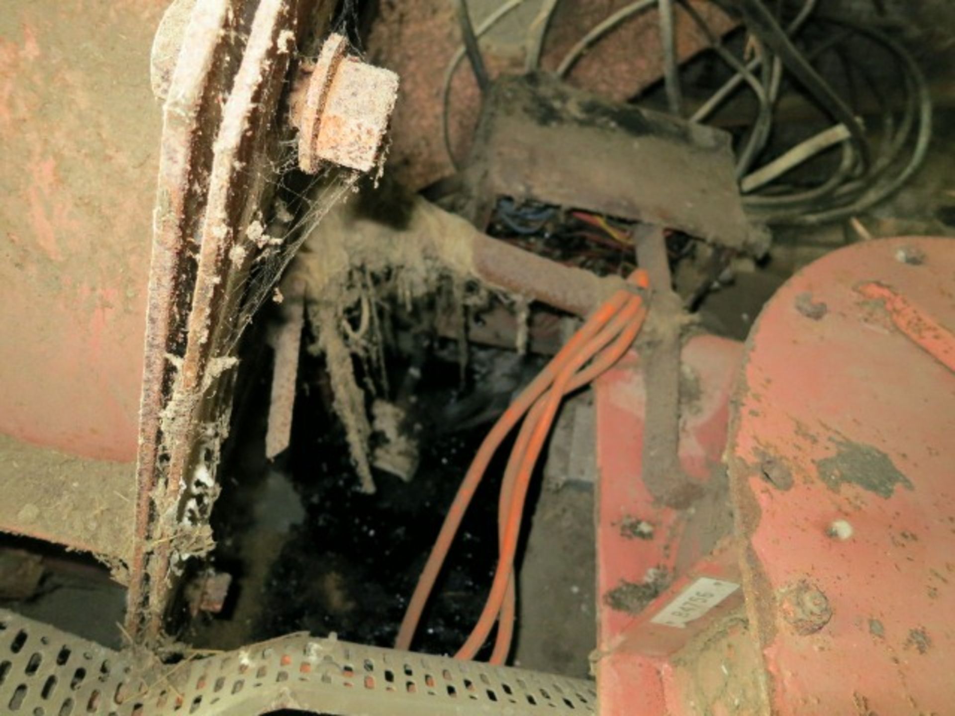 Buhler Rotary Bin Discharger, with 4hp drive, approx. 600mm dia, sweep arm, feed control gate and - Image 4 of 9