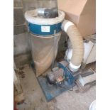 Sealey SM47 Dust and Chip Extractor, 2HP, 230V, single phase, dimensions approx. 39in. deep x
