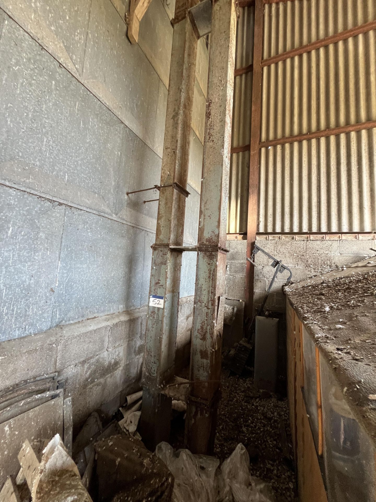 Belt and Bucket Elevator, lot located Newark, Nottinghamshire Please read the following important
