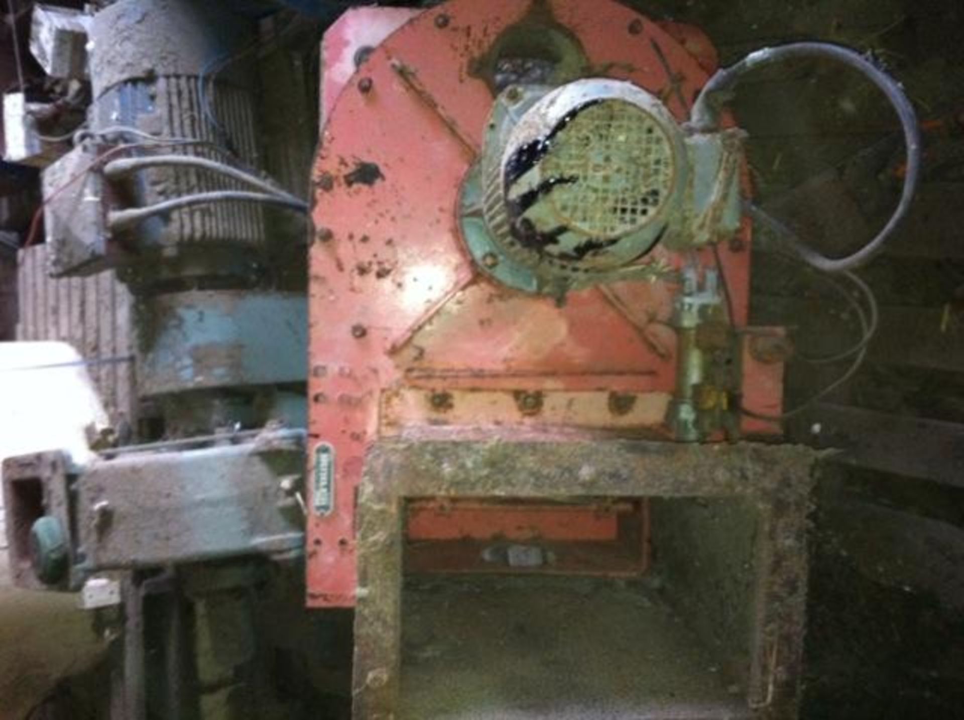 Buhler Rotary Bin Discharger, with 4hp drive, approx. 600mm dia, sweep arm, feed control gate and - Image 7 of 9