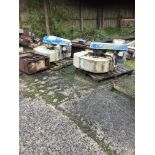 350mm Belt & Bucket Elevator, approx. 15m centres high c/w electric motor (ex-situ), loading free of