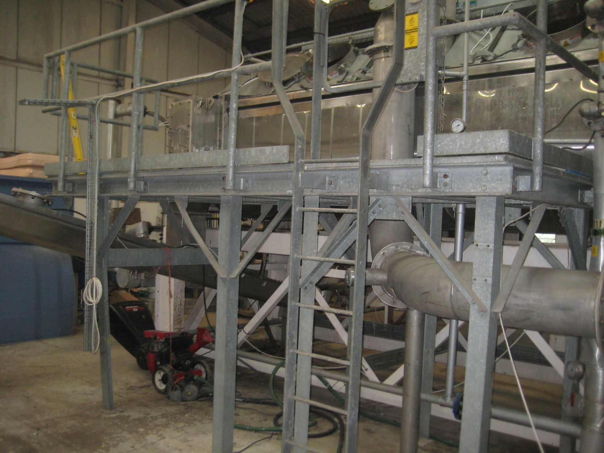 NARA Machinery Paddle Dryer, built under license by Komline-Sanderson paddle dryer, year of - Image 3 of 23