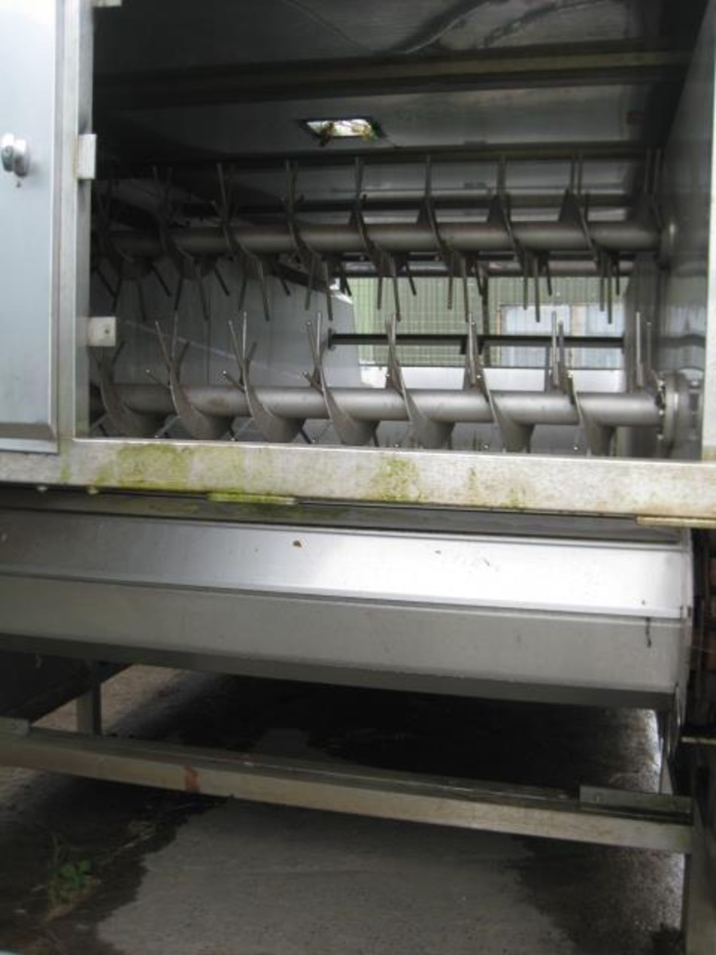 Wolverine Proctor (was Proctor Schwartz) Five Deck Moving Bed Dryer, in stainless steel, overall - Image 5 of 11