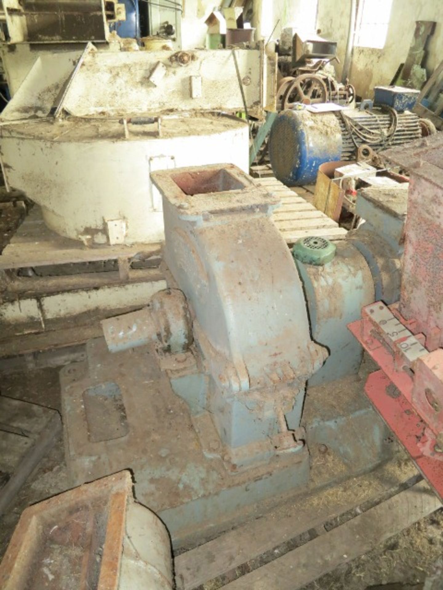 Christy B7/2 Hammermill, on base plate with a direct coupled 37kW drive (seems to be well