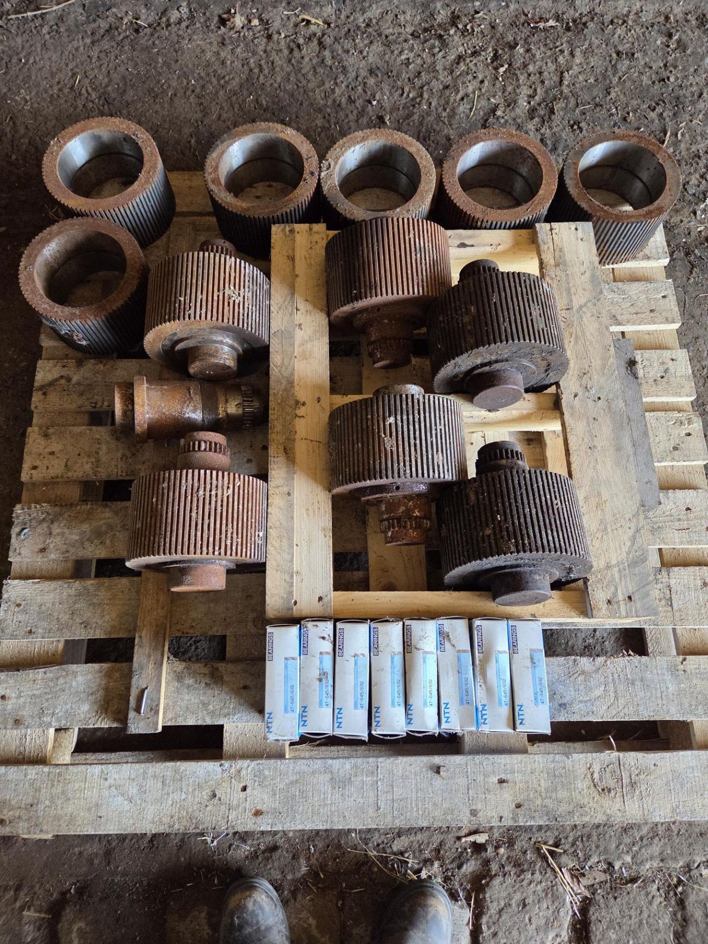 Large Selection of Milltech C95 Pellet Press Spares (some used some unused), including two x used