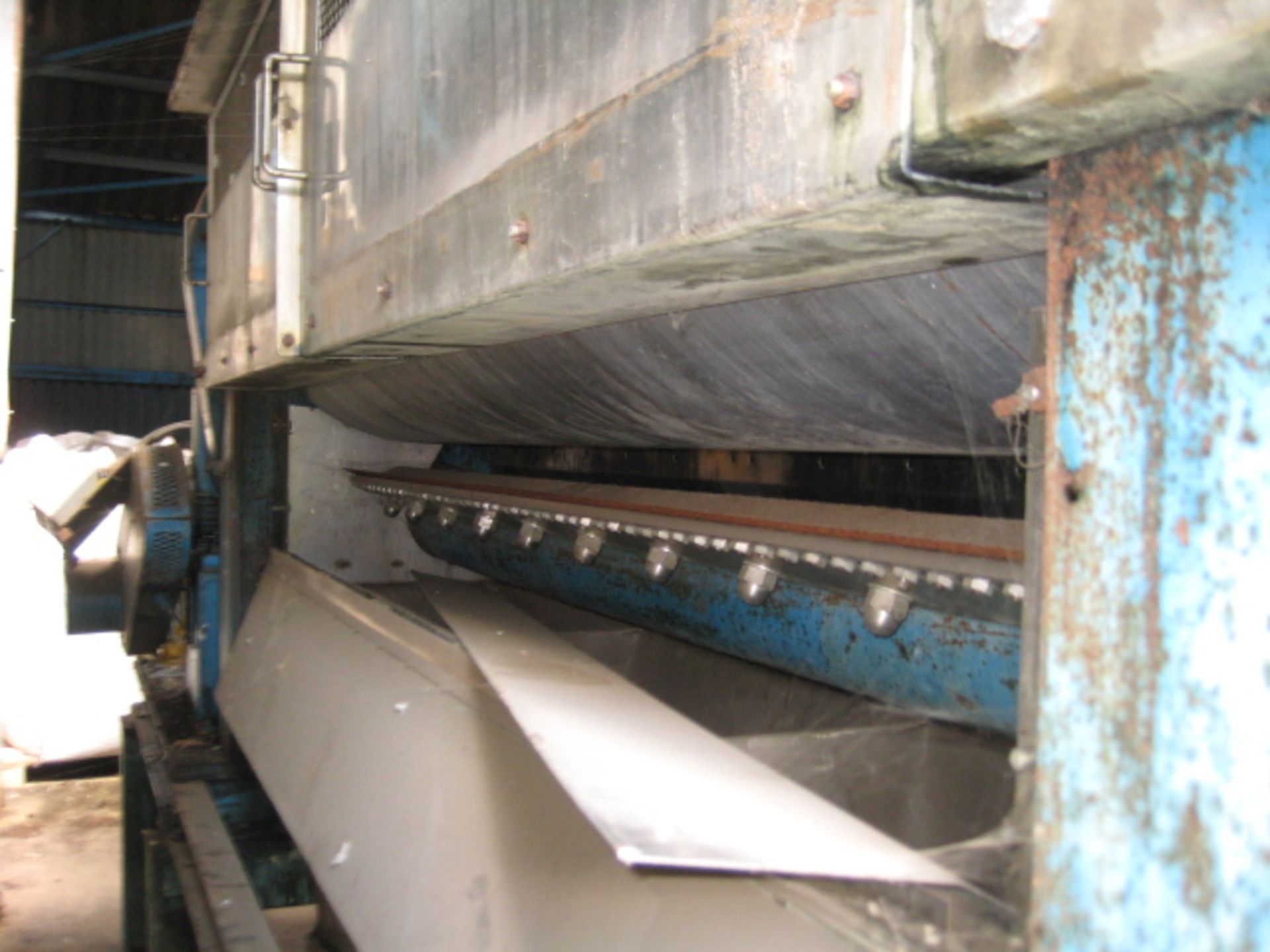 Simon Steam Heated Drum Dryer. This unit is for surface drying on a steam heated slowly rotating - Image 6 of 7