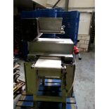 Oddy 2 PKT Breadcake Pinner, three phase, dimensions approx. 39in. long x 36in. wide x 41in. high,