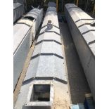 7.4m long Law Denis Belt Conveyor, year of manufacture 2008. Type: ‘Convoyeur A Bande 30’, approx.