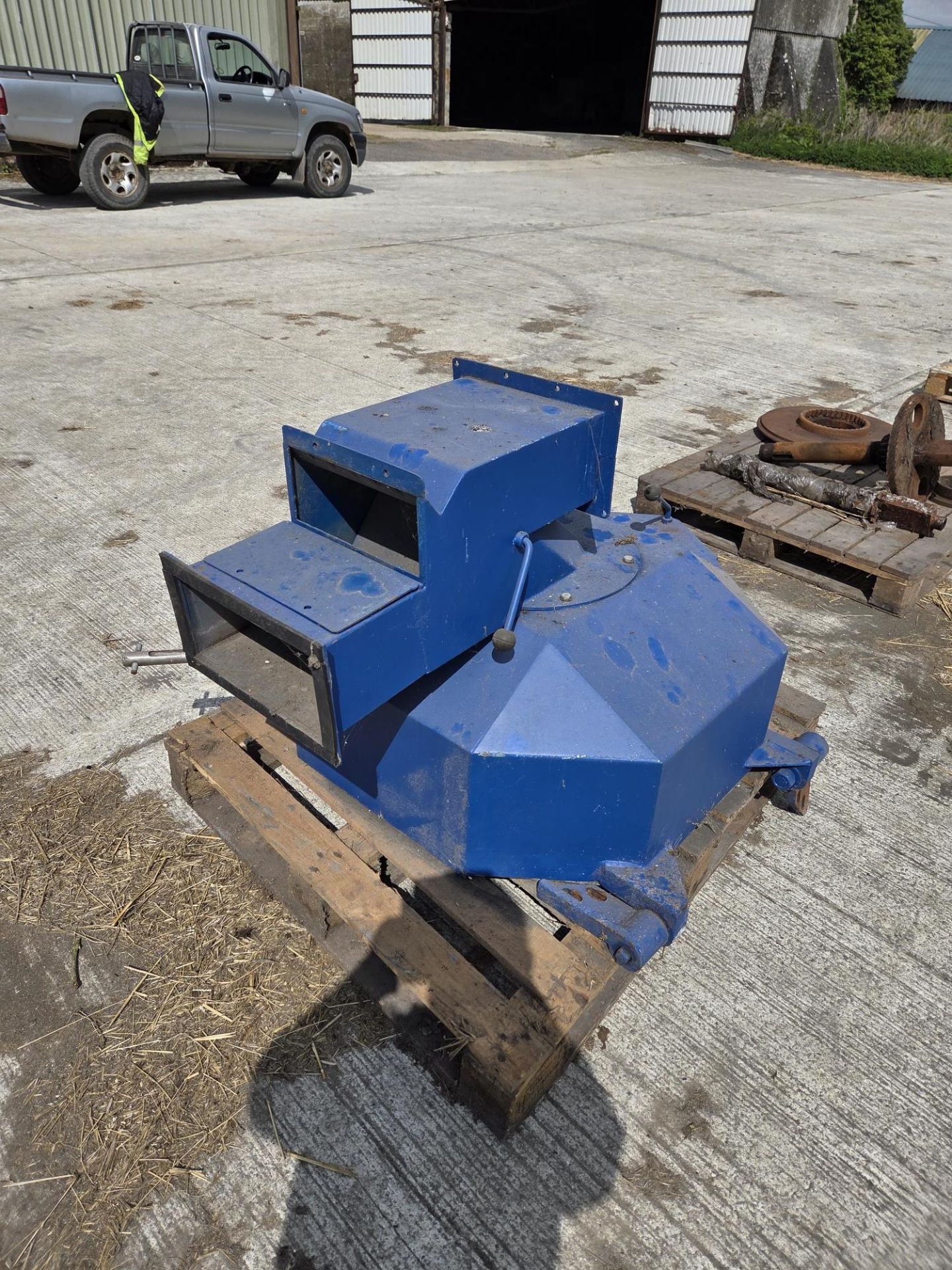 Milltech C95 Pellet Press, door fully refurbished in 2021 and not used since, complete with dump