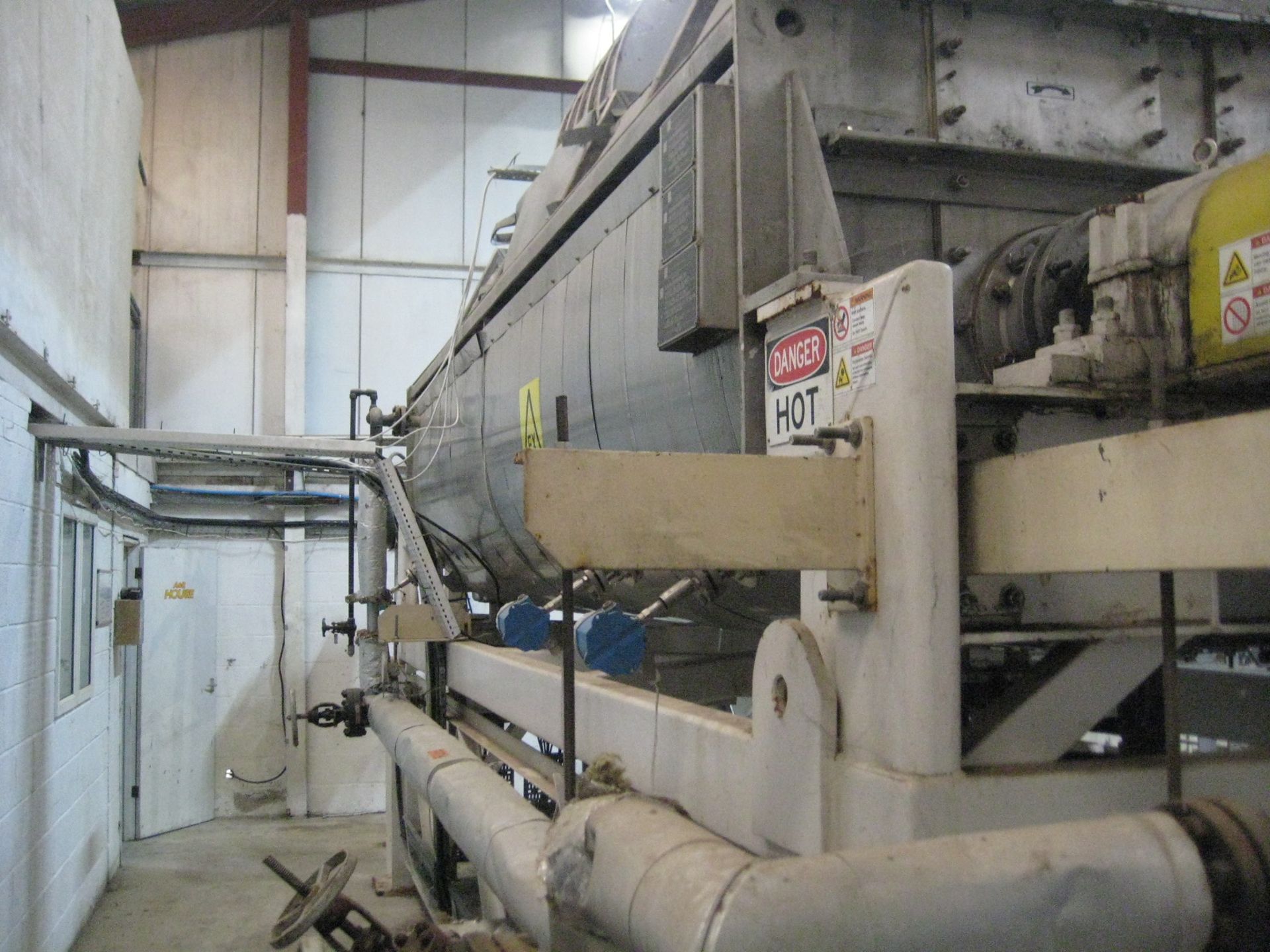 NARA Machinery Paddle Dryer, built under license by Komline-Sanderson paddle dryer, year of - Image 4 of 23