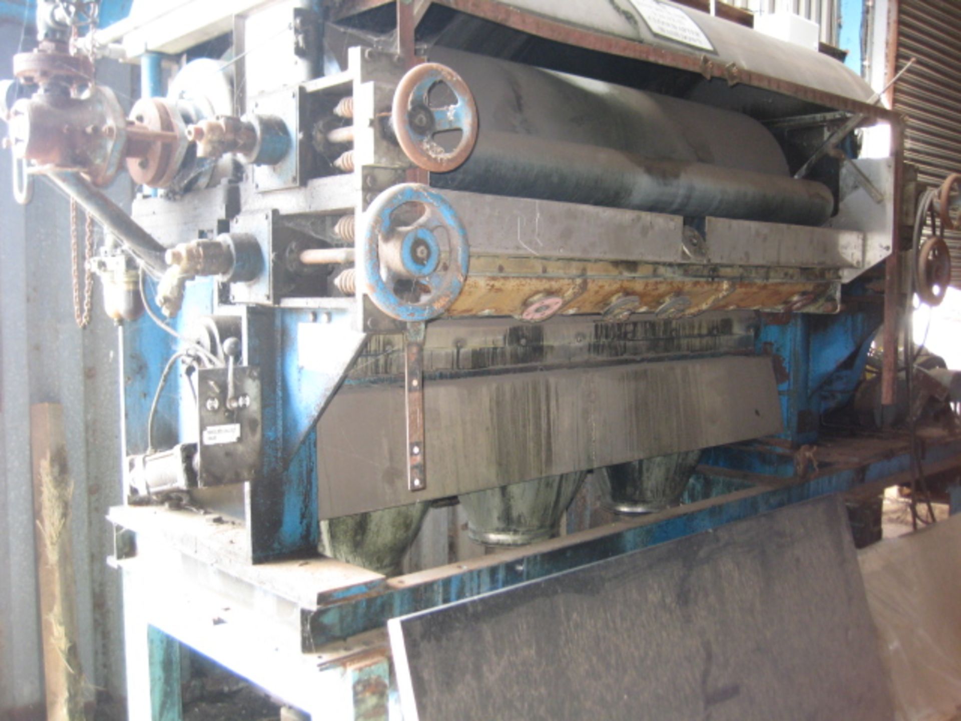Simon Steam Heated Drum Dryer. This unit is for surface drying on a steam heated slowly rotating - Image 7 of 7