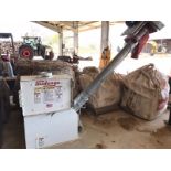 Sudenga Hammer Mill, with 22 kW 1460 rpm direct drive, it has gravity discharge only via an auger
