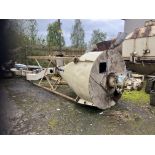 One Tonne Mild Steel Live Bin (ex-situ), loading free of charge - yes, lot location Ballymena,