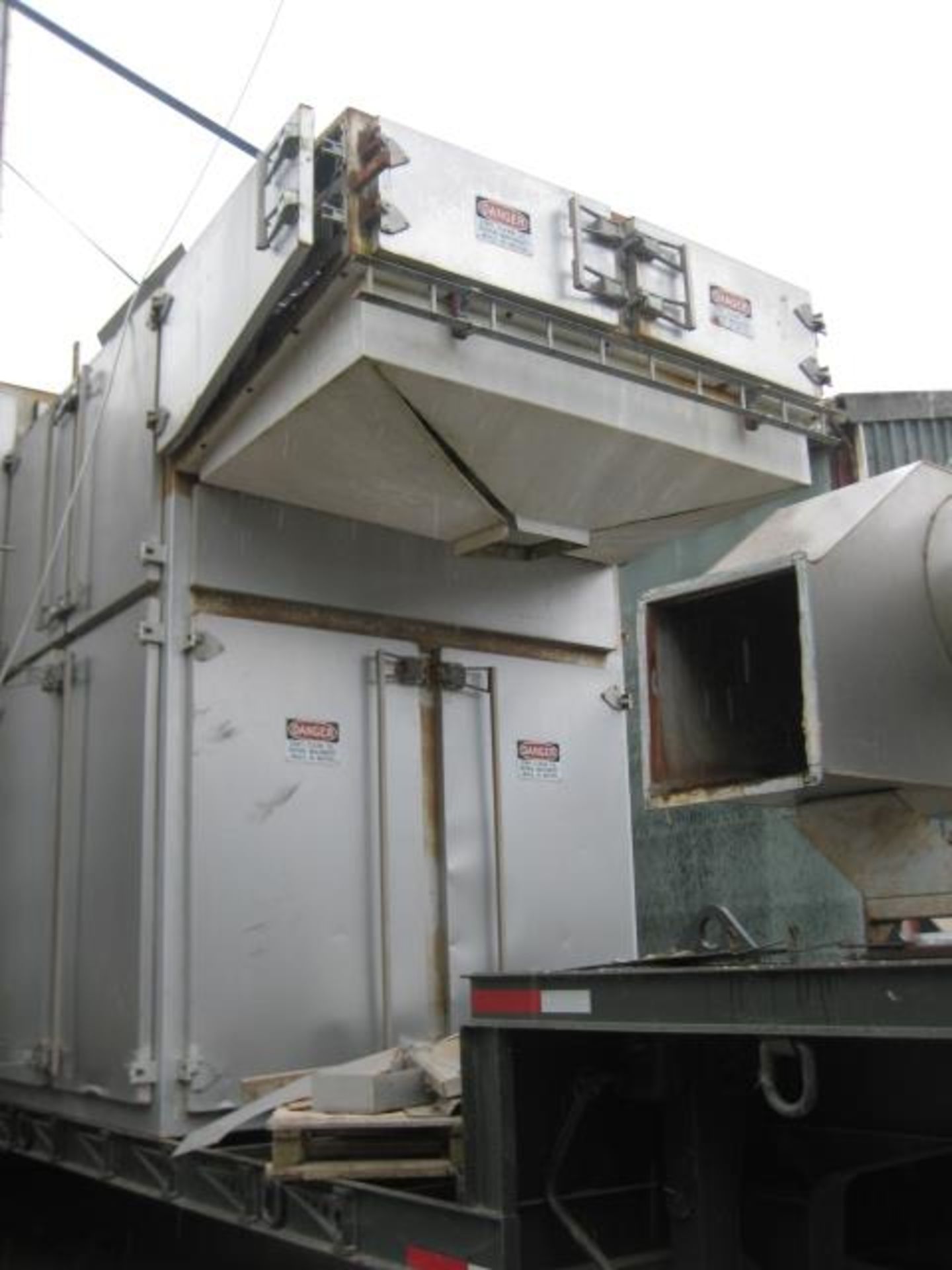 Wolverine Proctor (was Proctor Schwartz) Five Deck Moving Bed Dryer, in stainless steel, overall - Image 2 of 11