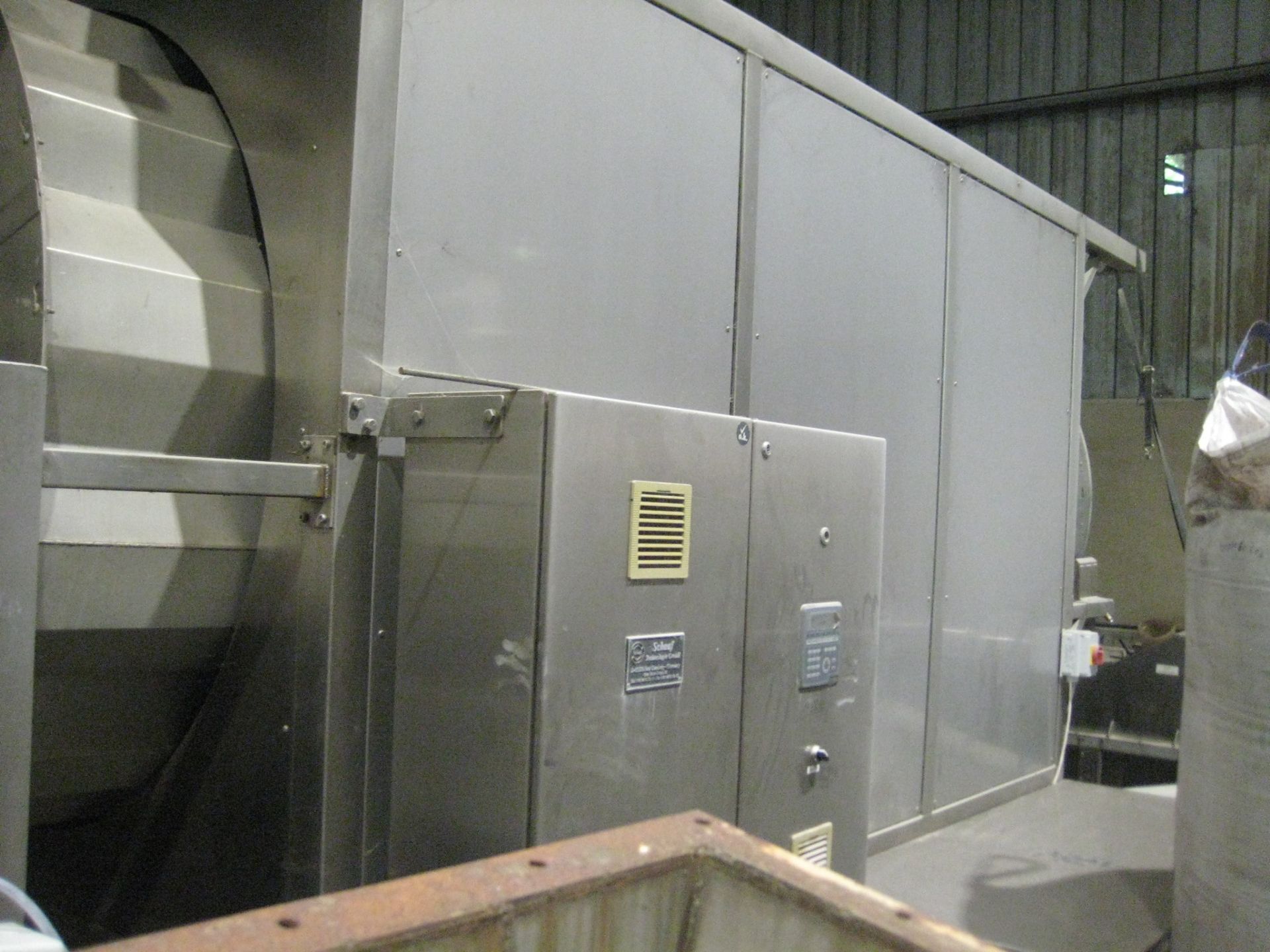 Schaaf Rotating Drum Dryer/ Roaster, understood to be a model 282, built in 2011. The drum is 1600mm - Image 7 of 19