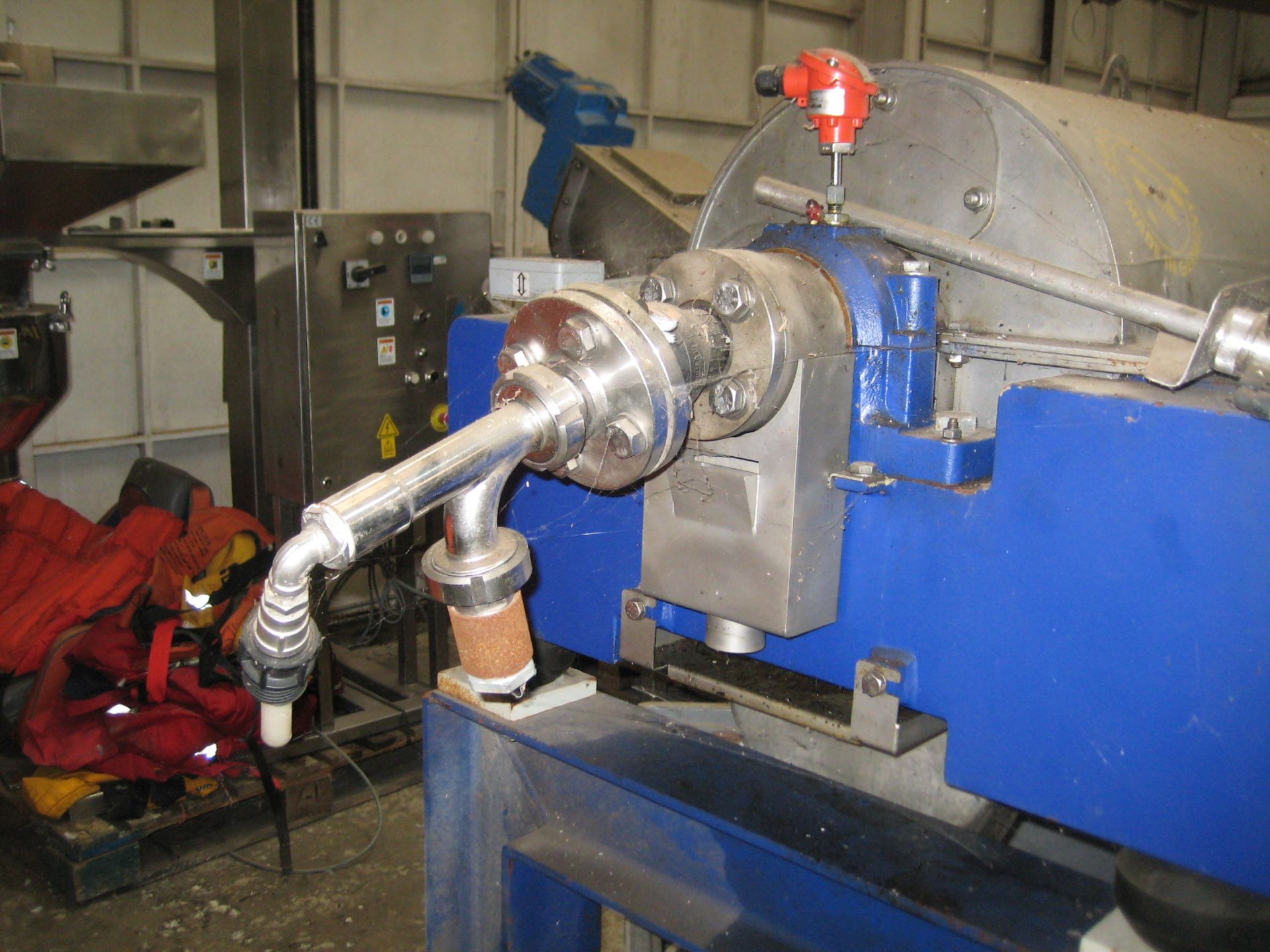 Hiller DP31 - 422 DecaPress Two Phase Decanter Centrifuge, year of manufacture 2011, with scroll - Image 2 of 8