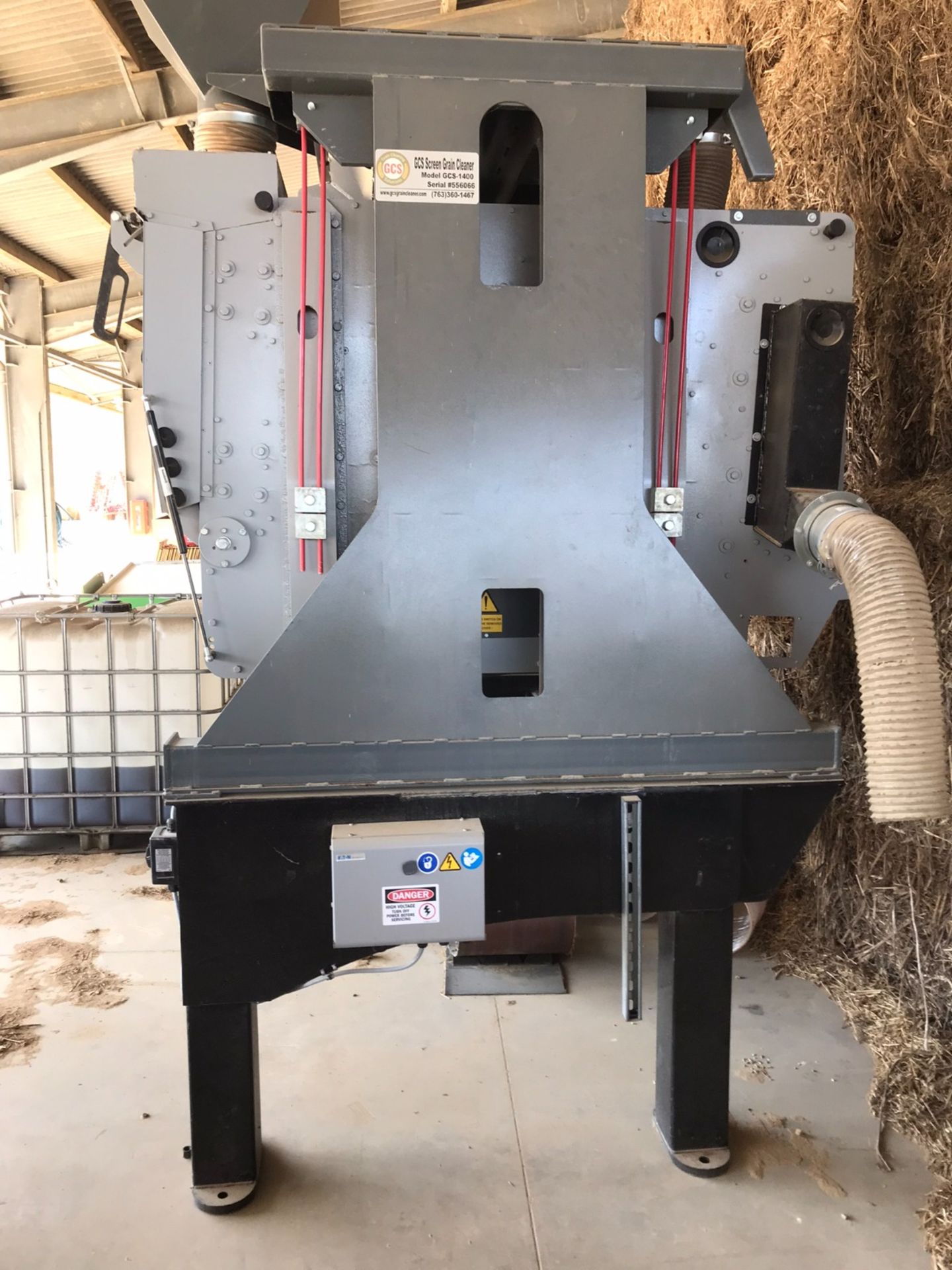 GCS 1400 Screen Grain Cleaner, year of manufacture 2024 and little used, with two screen boxes one - Image 2 of 6