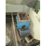 Callow Cast Steel Rotary Valve, inlet approx. 315mm x 455mm x 575mm high, rotor 450mm dia. (no