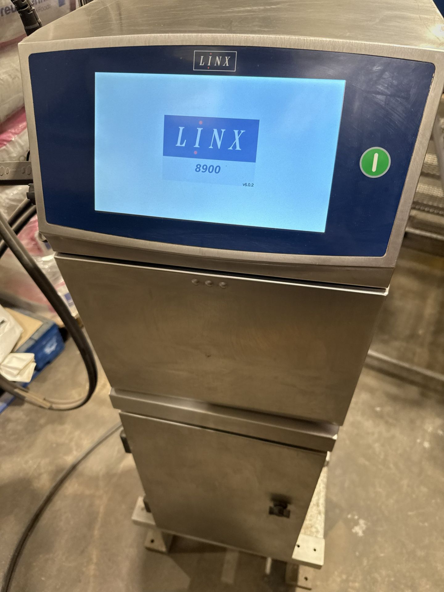 Linx 8940 IP65 Ink Jet Coder, serial no. AH793, year of manufacture 2017, approx. 0.35m deep x 0.55m - Image 4 of 4