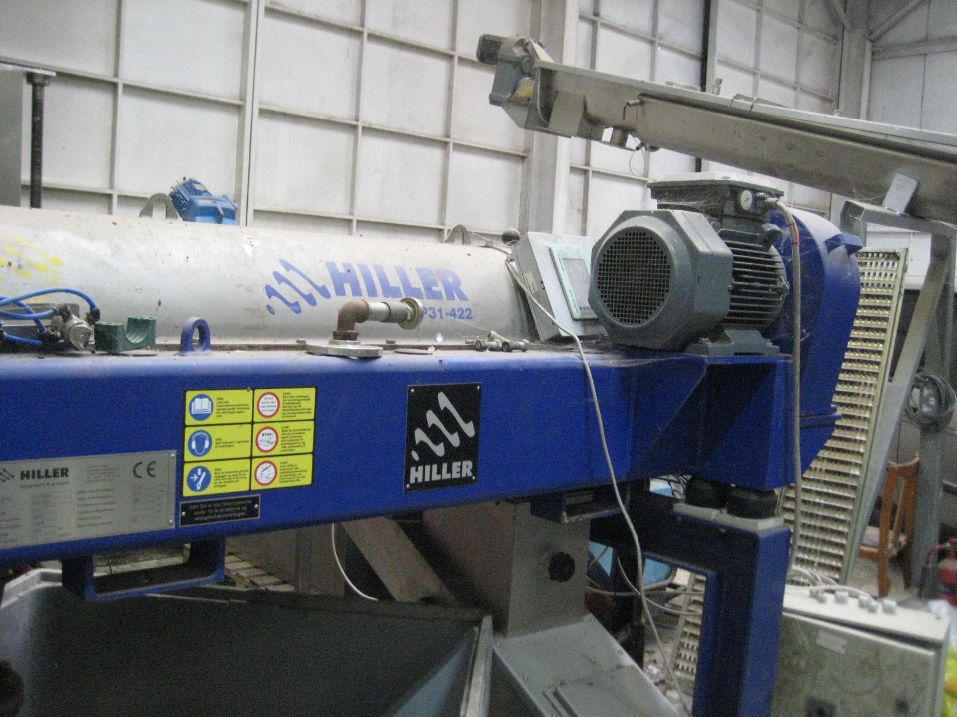 Hiller DP31 - 422 DecaPress Two Phase Decanter Centrifuge, year of manufacture 2011, with scroll - Image 4 of 8