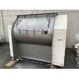 Tatham approx. 1,000 litre 304 STAINLESS STEEL TWIN SHAFT PADDLE MIXER, serial no. 15391, year of