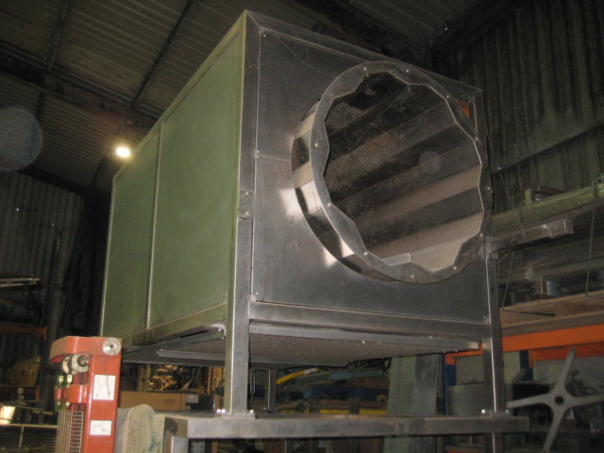 Schaaf Rotating Drum Dryer/ Roaster, understood to be a model 282, built in 2011. The drum is 1600mm