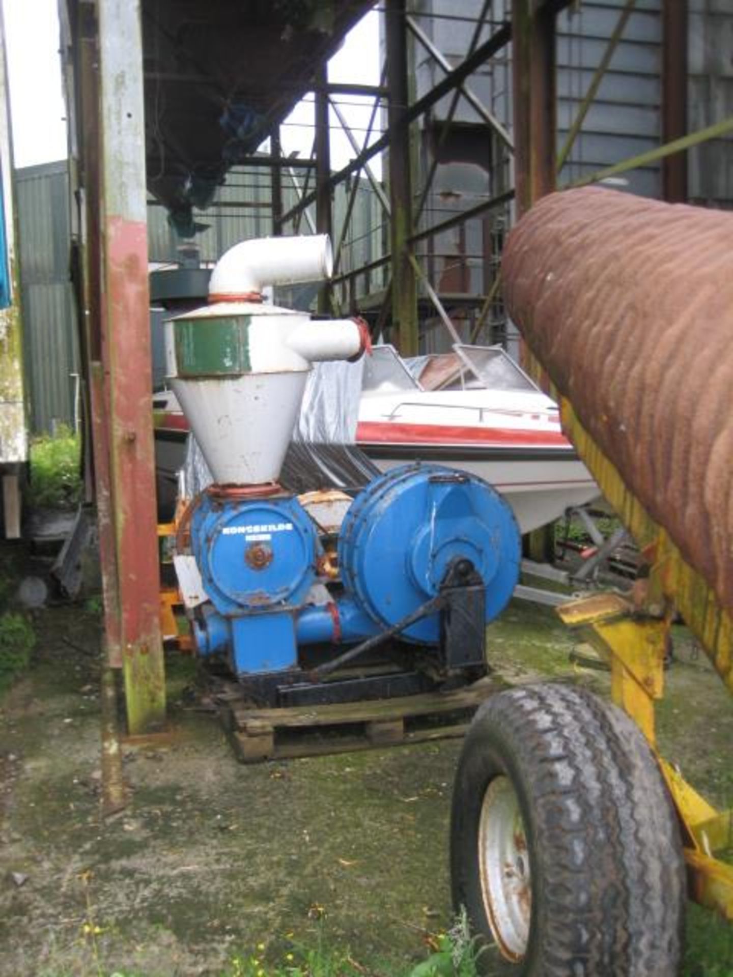 Kongskilde SUC500 Tractor Mounted PTO Driven Sucker/ Blower, with cyclone and rotary valve (no