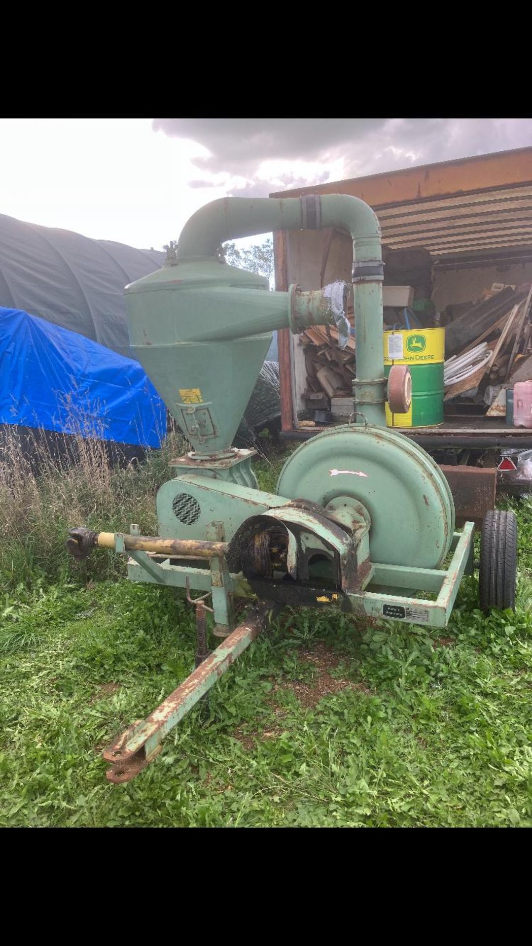 Neuero PTO Driven Sucker Blower, model GSDL 150/60/1000 PTO, discharge side converted to suit - Image 2 of 3