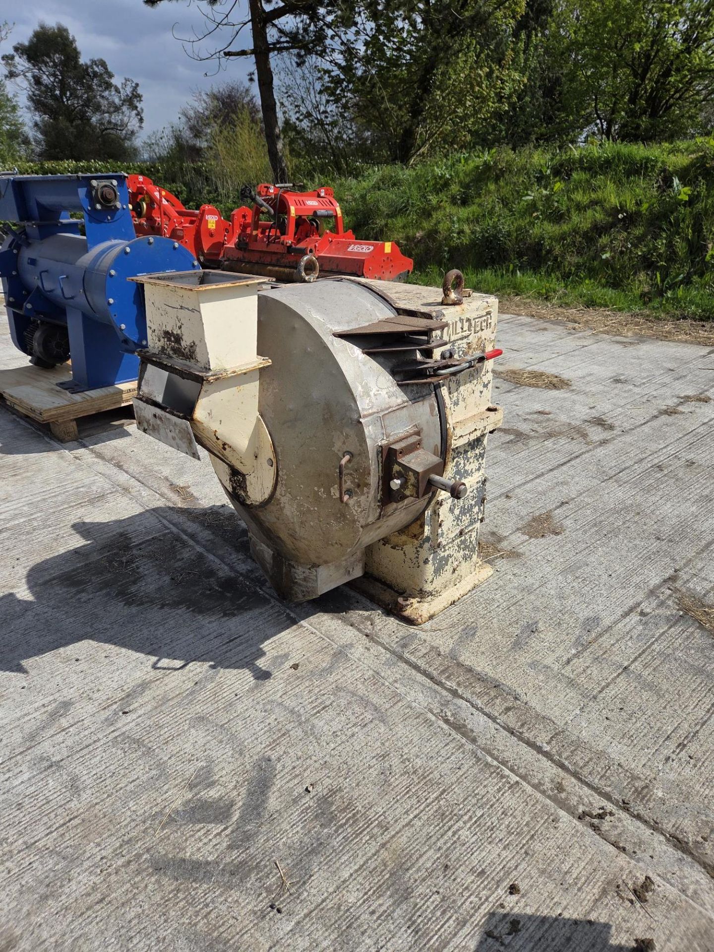 Milltech C95 Pellet Press, in working order, last used 2022, it was pelleting dried grass using a